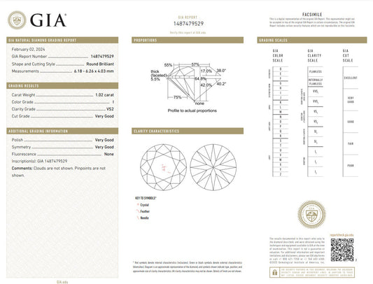 14K White Gold Solitaire Diamond Semi Mount Engagement Ring